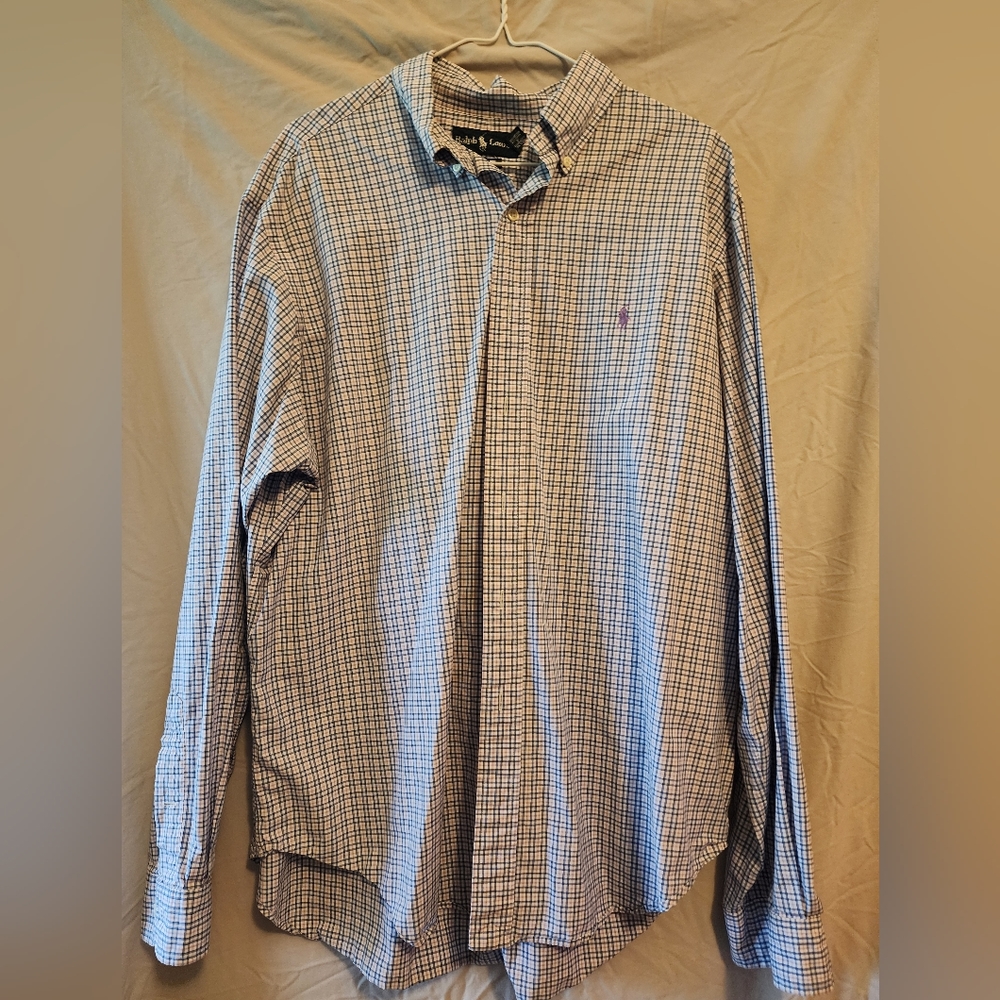 Men's Polo Button Up shirt